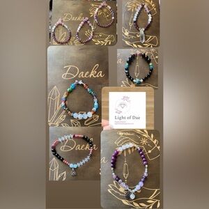 Mystery Bundle Personalized Handmade Crystal Bracelets/Necklace/earrings!!